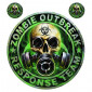 AUTOCOLLANT/STICKER LETHAL THREAT ZOMBIE OUTBREAK (150x200mm) (LT88083) 3700948158258
