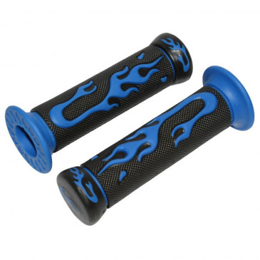 REVETEMENT POIGNEE REPLAY SCOOT FLAMING BLEU - CLOSED END (PAIRE) 3700948039250