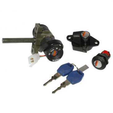 CONTACTEUR A CLE MAXISCOOTER ADAPTABLE APRILIA 125-250 SPORT CITY 2004>2008 -SELECTION P2R- 8430525083622