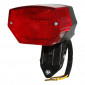 FEU ARRIERE CYCLO ADAPTABLE PUCH 50 MAXI/KREIDLER 50 FLORETT ROUGE -SELECTION P2R- 3700948058725