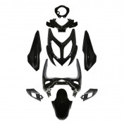 FAIRINGS/BODY PARTS FOR SCOOT MBK 50 NITRO 2013>/YAMAHA 50 AEROX 2013> BLACK GLOSS (9 PARTS KIT ) 3700948054024