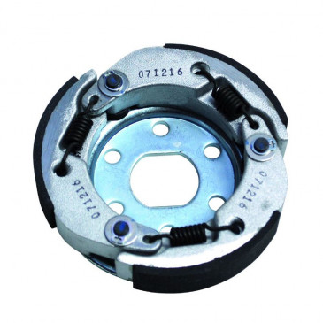 CLUTCH FOR SCOOT PEUGEOT 50 TKR, TREKKER, SPEEDFIGHT/PIAGGIO 50 ZIP 2STROKE/4STROKE, TYPHOON, NRG, FLY 2STROKE/4STROKE, VESPA LX 2STROKE/4STROKE/GILERA 50 STALKER, RUNNER -Ø 107- -TOP PERF AS ORIGINAL,