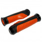 REVETEMENT POIGNEE REPLAY ON ROAD ANATOMIC ORANGE 127mm - CLOSED END (PAIRE) 3700948039120