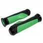 GRIP- REPLAY "On road" ANATOMIC GREEN - CLOSED END (Pair)