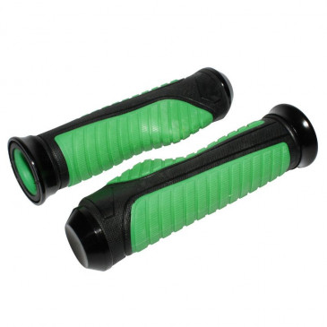 GRIP- REPLAY "On road" ANATOMIC GREEN - CLOSED END (Pair)