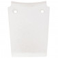 COWLING FOR SEAT (REAR) FOR SCOOT GILERA 50 STALKER - GLOSS WHITE - P2R SELECTION