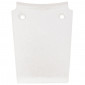 COWLING FOR SEAT (REAR) FOR SCOOT GILERA 50 STALKER - GLOSS WHITE - P2R SELECTION 3700948053706