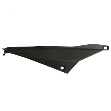 REAR RIGHT SIDE COVER FOR 50cc MOTORBIKE DERBI 50 SENDA DRD 2011> GLOSS BLACK- SELECTION P2R