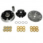 VARIATOR FOR MAXISCOOTER - P2R HIGH PERFORMANCE YAMAHA 125 XMAX, MAJESTY, XCITY / MBK 125 SKYCRUISER, SKILINER, CITYLINER (With stationary pulley + rolls set 8/8,5/9g) 3700948022603