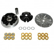 VARIATOR FOR MAXISCOOTER - P2R HIGH PERFORMANCE YAMAHA 125 XMAX, MAJESTY, XCITY / MBK 125 SKYCRUISER, SKILINER, CITYLINER (With stationary pulley + rolls set 8/8,5/9g) 3700948022603