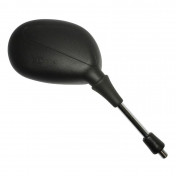 RETROVISEUR ADAPTABLE PEUGEOT 125-300-400-500 GEOPOLIS DROIT NOIR (OE 770022) (HOMOLOGUE CE) -SELECTION P2R- 1227716300001