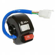 COMMODO/COMMUTATEUR SCOOT ADAPTABLE KYMCO 50 AGILITY, 50 SUPER 8 2T, 125 AGILITY DROIT -SELECTION P2R- 2460901800001