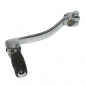 GEAR SHIFT LEVER FOR DERBI 50 SENDA, GPR/GILERA 50 SMT, RCR STEEL CHROME (FOLDING) - REPLAY -