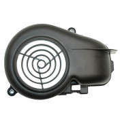COOLING FAN COVER FOR SCOOT MBK 50 OVETTO, MACH G/YAMAHA 50 NEOS, JOG/APRILIA 50 SR AIR/MALAGUTI 50 F10 BLACK -TOP PERF AS ORIGINAL- 3700948160763