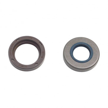 JOINT SPI EMBIELLAGE 50 A BOITE ADAPTABLE MINARELLI 50 AM6/MBK 50 X-LIMIT, X-POWER/YAMAHA 50 DTR, TZR/PEUGEOT 50 XPS, XR6/RIEJU 50 RS1, SMX/BETA 50 RR/APRILIA 50 RS (PAIRE) -TOP PERF TYPE ORIGINE- 3700948160831
