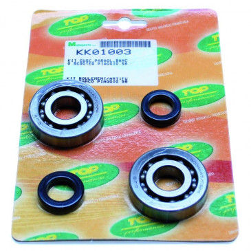 BEARING FOR CRANKSHAFT+SEALS FOR SCOOT TOP PERF FOR PIAGGIO 50 ZIP 2T, TYPHOON, NRG/GILERA 50 STALKER, RUNNER (KIT SC04A47CS) 3700948160855