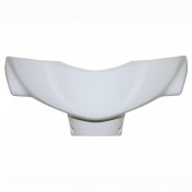 CARENAGE/COUVRE GUIDON SCOOT ADAPTABLE MBK 50 OVETTO 2008>2010 YAMAHA 50 NEOS 2008>2010 BLANC BRILLANT -P2R- 3700948047637