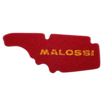 MOUSSE FILTRE A AIR SCOOT MALOSSI POUR PIAGGIO 50 FLY 4T 2005>, LX 4T 2005>, 125 FLY 2005>, LIBERTY 4T 2009>, LX 2005>, X8 STREET 2006>2007 ROUGE