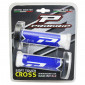 REVETEMENT POIGNEE PROGRIP MOTO OFF ROAD 788 TRIPLE DENSITE BASE BLANC/BLEU/NOIR CLOSED END 115mm (CROSS/MX) (PAIRE)