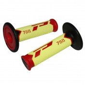 GRIP- PROGRIP OFF ROAD 788 TRIPLE DENSITY SPECIAL EDITION RED/YELLOW/BLACK 115mm (PAIR) (CROSS/MX) 0801766067784
