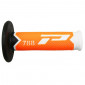 GRIP- PROGRIP OFF ROAD 788 TRIPLE DENSITY FLUO WHITE/ORANGE/BLACK 115mm (PAIR) (CROSS/MX) 0801766067647
