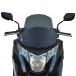WINDSHIELD FOR MAXISCOOTER HONDA 700 INTEGRA 2012>, 750 INTEGRA 2014> (SHORT-DARK SMOKED) -MALOSSI- 3700948136409