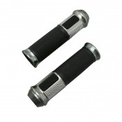 GRIP- REPLAY "On road" R285 LUX GREY - CLOSED END (Pair) 3700948039649