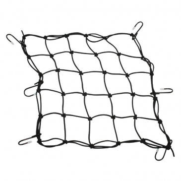 FILET SANDOW CARGO 380 x 380 mm AVEC 6 CROCHETS METAL (SANDOW DIAM 4 mm) -P2R- 3700948243053