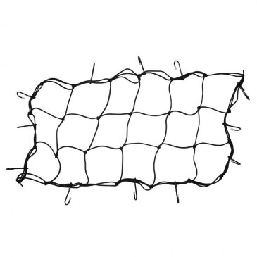 FILET SANDOW CARGO 380 x 760 mm AVEC 10 CROCHETS METAL PLASTIFIES (SANDOW DIAM 4 mm) -P2R- 3700948062753