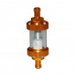 FILTRE A ESSENCE REPLAY CYLINDRIQUE ALU DIAM 6mm TRANSPARENT/OR (VENDU A L'UNITE) 3700948051474