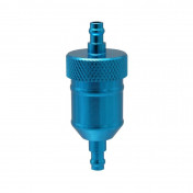 FUEL FILTER REPLAY CONICAL ALU CNC BLUE (SOLD BY UNIT)