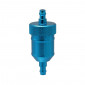 FUEL FILTER REPLAY CONICAL ALU CNC BLUE (SOLD BY UNIT)