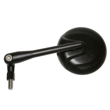 RETROVISEUR MAXISCOOTER MAGAZI MSC03 UNIVERSEL ALU NOIR MAT TIGE ALU DIAM 10mm AVEC ADAPTATEUR REVERSIBLE (HOMOLOGUE CE) (VENDU A L'UNITE) 3700948299982