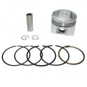 PISTON SCOOT ADAPTABLE PEUGEOT 50 KISBEE 4T, DJANGO 4T/KYMCO 50 AGILITY 4T/SYM 50 FIDDLE II 4T (DIAM 39mm - AXE DE PISTON 13mm) -P2R- 3700948068458