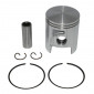 PISTON FOR 50cc MOTORBIKE ARTEK K2 (2 RINGS) FOR DERBI 50 SENDA 2006>, GPR 2006>/GILERA 50 SMT 2006>, RCR 2006> (- PIAGGIO EURO 3)