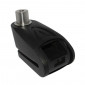 ANTITHEFT-- DISC LOCK AUVRAY B-LOCK 14 WITH AUDIBLE ALARM - Ø 14mm BLACK/YELLOW (SRA APPROVED) 3700807700529