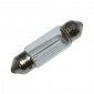 AMPOULE/LAMPE STANDARD 12V 5W CULOT SV 8.5-8 (11X35) NORME C5W NAVETTE BLANC (FEU DE POSITION) (VENDU A L UNITE) -FLOSSER- 4018354000818