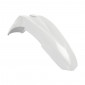 FRONT MUDGUARD FOR 50cc MOTORBIKE POLISPORT SUPERMOTARD - WHITE- (UNIVERSAL) 5604415011955