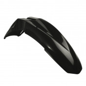 FRONT MUDGUARD FOR 50cc MOTORBIKE POLISPORT SUPERMOTARD - BLACK-(UNIVERSAL) 5604415011979