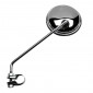 MIRROR FOR MOPED VICMA - ROUND - CHROME - CLAMP MOUNTING 8430525037564