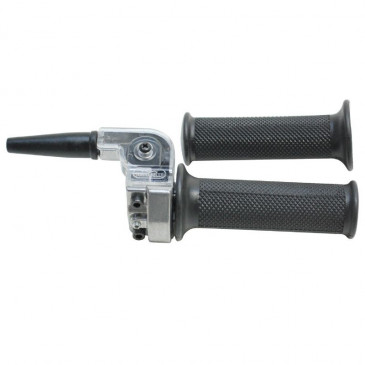 THROTTLE HANDLE FOR MOPED TOMMASELLI ALUMINIUM POLISHED -DOMINO- 8033900033412