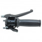 POIGNEE DE GAZ CYCLO ADAPTABLE MBK 51V AVEC LEVIER ET DECOMPRESSEUR NOIR -DOMINO- 8033900021679