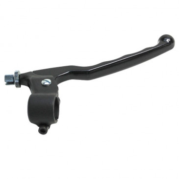 BRAKE HANDLE FOR MOPED PEUGEOT 103 SPX-RCX ALUMINIUM-BLACK- RIGHT -DOMINO-