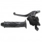 POIGNEE/LEVIER D'EMBRAYAGE 50 A BOITE DOMINO ADAPTABLE RIEJU 50 RS1, RS2/PEUGEOT 50 XR6/DERBI 50 GPR NOIR