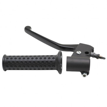 POIGNEE DE FREIN SCOOT ADAPTABLE PIAGGIO 50 TYPHOON 1997>, NRG 1997>, FLY 2006>, VESPA LX 2005>, 50-125 LIBERTY 2004> GAUCHE -DOMINO- 8033900023772