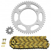CHAIN AND SPROCKET KIT FOR APRILIA 50 RS 2006->, RS4 2012> 420 11x53 (BORE Ø 108mm) (OEM SPECIFICATION) -AFAM-