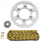 KIT CHAINE ADAPTABLE RIEJU 50 RR SM SPIKE 1999>2002, RJ SM 1999>2002 420 12x48 (DIAM COURONNE 80/100/8.5) (DEMULTIPLICATION ORIGINE) -AFAM- 5400598050657