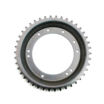 REAR CHAIN SPROCKET FOR MOPED PEUGEOT 103 GRIMECA ALU-WHEEL- 42 TEETH (BORE Ø 98mm) 10 DRILL HOLES -SELECTION P2R-