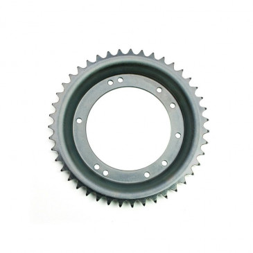 REAR CHAIN SPROCKET FOR MOPED PEUGEOT 103 GRIMECA ALU-WHEEL- 43 TEETH (BORE Ø 98mm) 10 DRILL HOLES -SELECTION P2R-