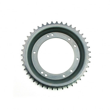 COURONNE CYCLO ADAPTABLE PEUGEOT 103 ROUE ALU GRIMECA 43 DTS (ALESAGE 98 mm) 10 TROUS -SELECTION P2R- 3665180011818